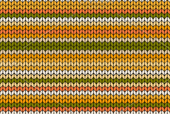 8 Winter Holiday Knitted Patterns in Graphics - product preview 5