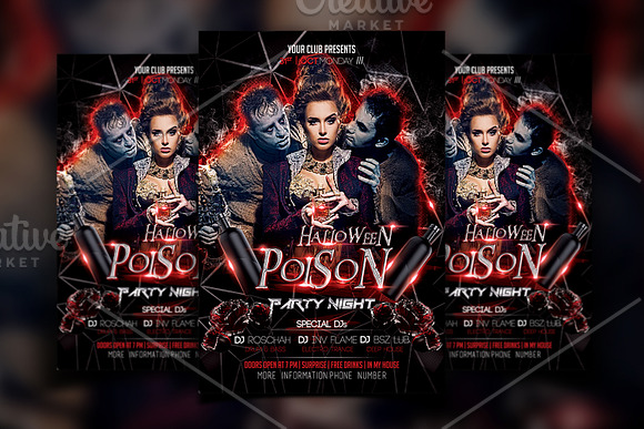Halloween Flyer in Flyer Templates - product preview 2