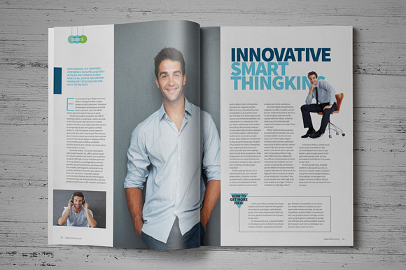 (save 35%)InDesign Magazine Template in Magazine Templates - product preview 3