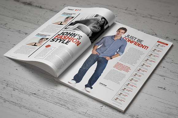 (save 35%)InDesign Magazine Template in Magazine Templates - product preview 4