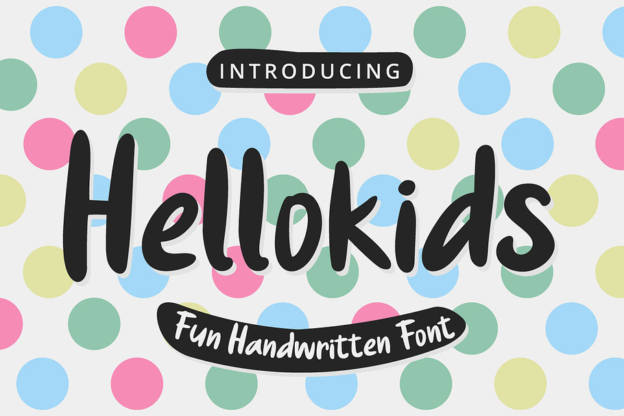 Hellokids in Display Fonts - product preview 8