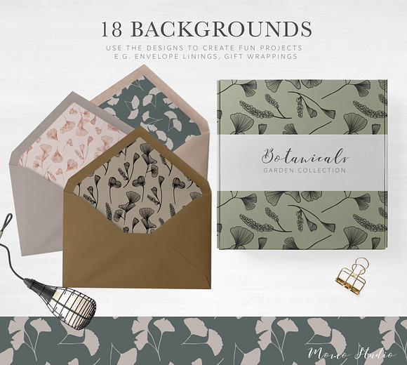 Ginkgo Botanicals - Florals & Leaves in Illustrations - product preview 9