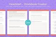Headstart - Workbook Template Canva