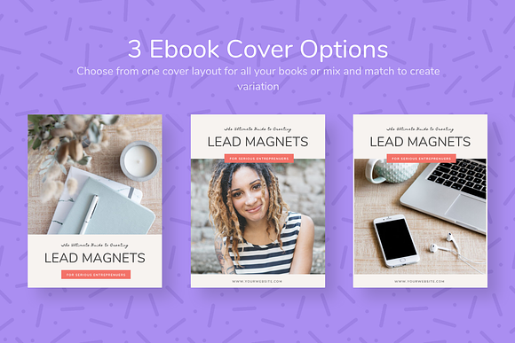 Headstart - Ebook Template Canva in Magazine Templates - product preview 1