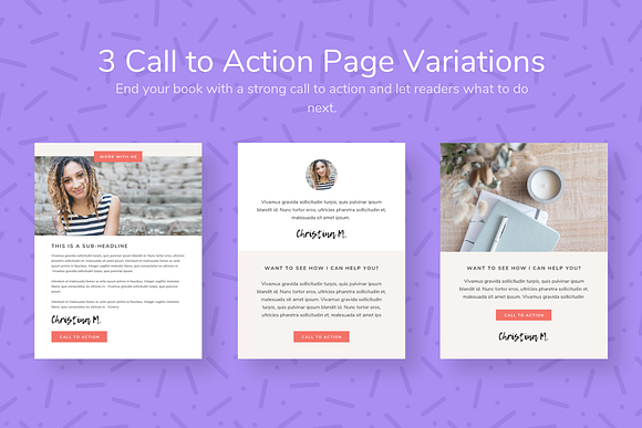 Headstart - Ebook Template Canva in Magazine Templates - product preview 7