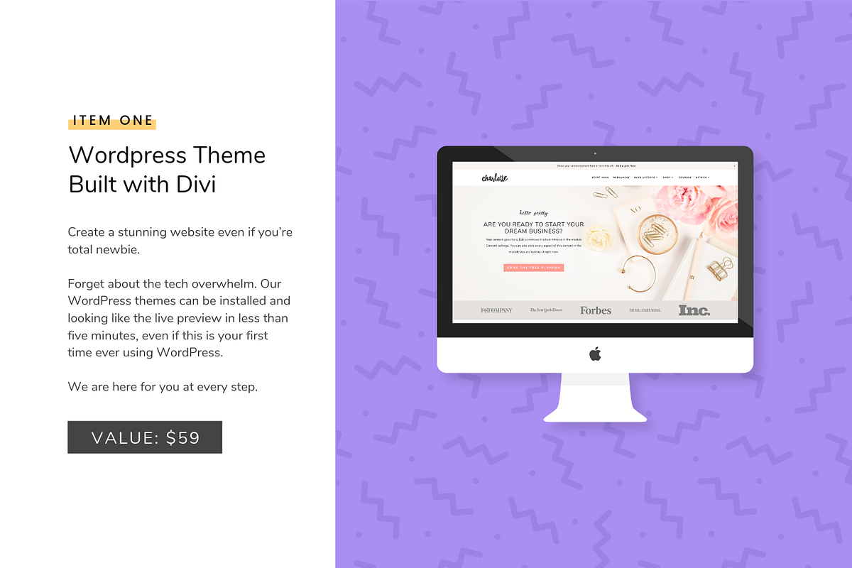 Wordpress Quickstart Bundle - Divi in WordPress Business Themes - product preview 8