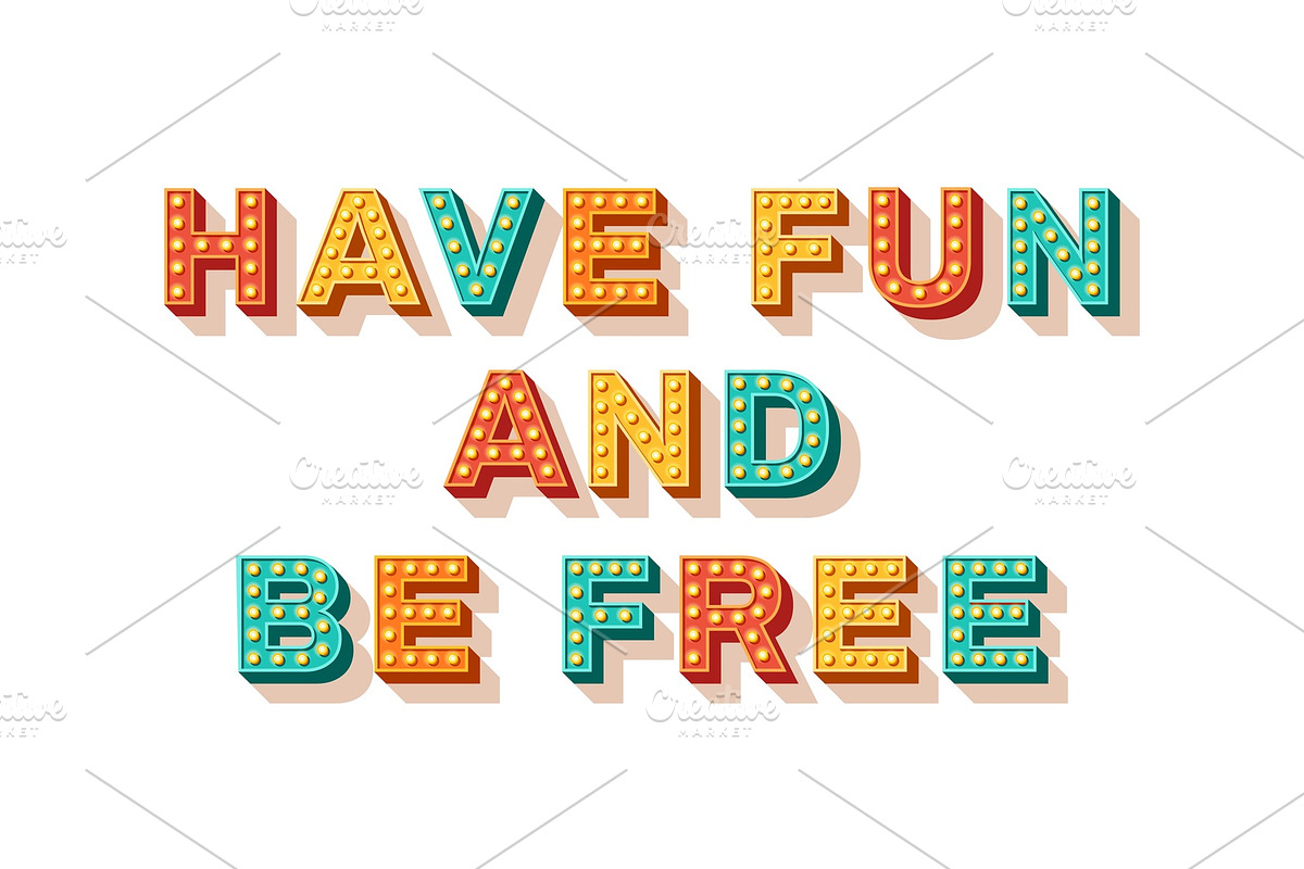Have fun motivational poster in Illustrations - product preview 8