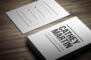 Clean Individual Business Card