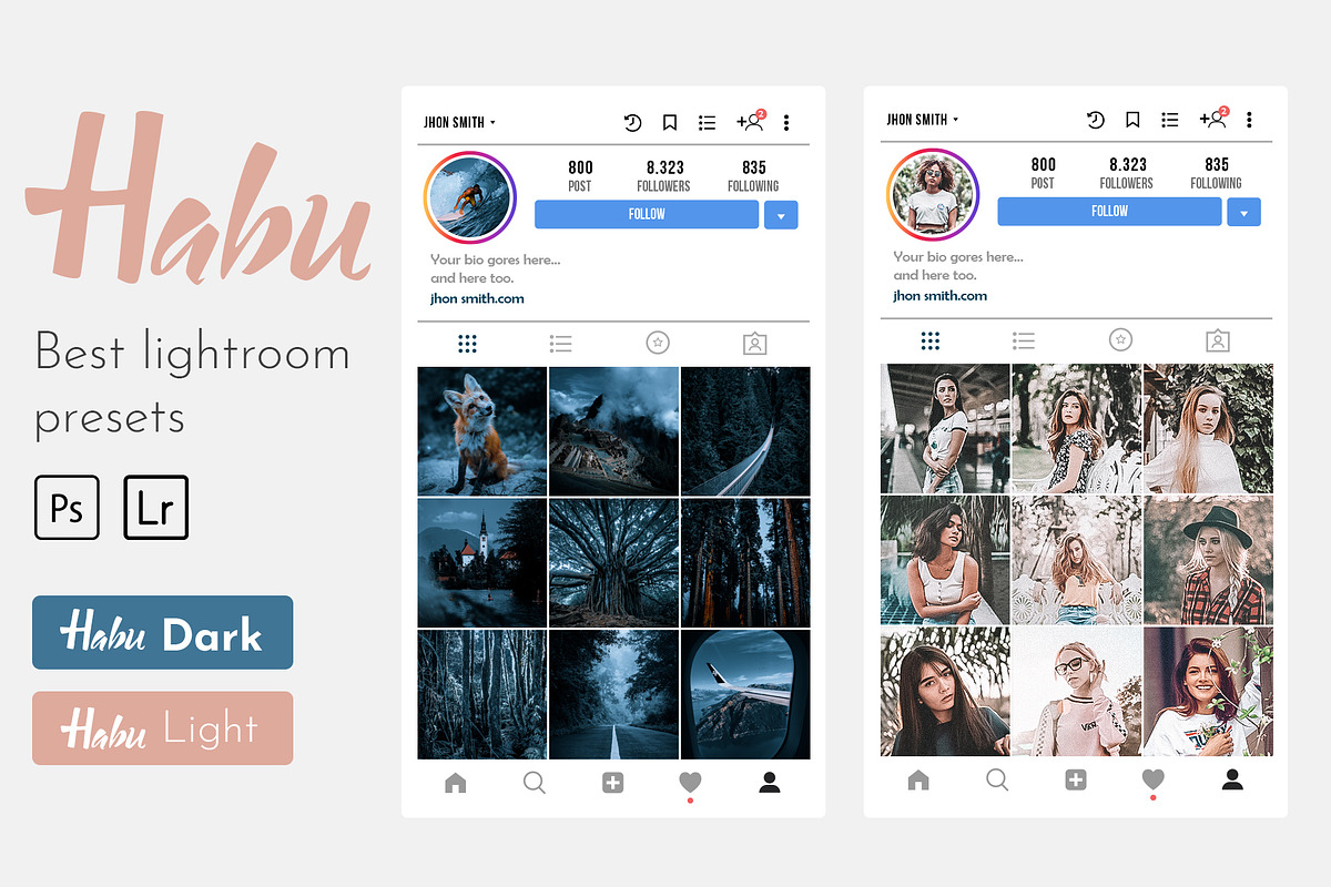 Habu Instagram Lightroom Presets in Add-Ons - product preview 8