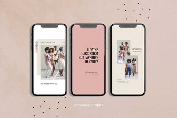 Instagram Pack / PS & INDD / Brooke in Instagram Templates - product preview 6