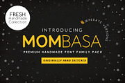 Mombasa Hand Drawn Font Family