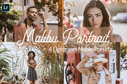 Malibu Portrait Mobile Presets