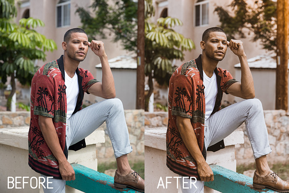 Malibu Portrait Mobile Presets in Add-Ons - product preview 4