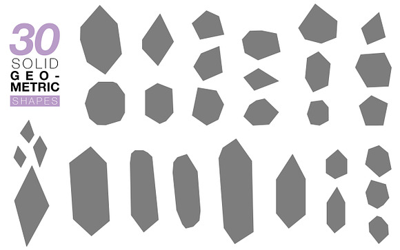 120 Geometrics & Gemstones Bundle in Illustrations - product preview 5