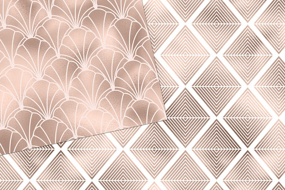Blush Pink Art Deco Patterns in Patterns - product preview 1