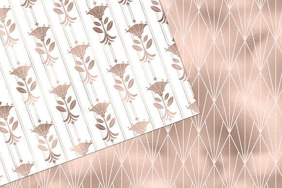 Blush Pink Art Deco Patterns in Patterns - product preview 2