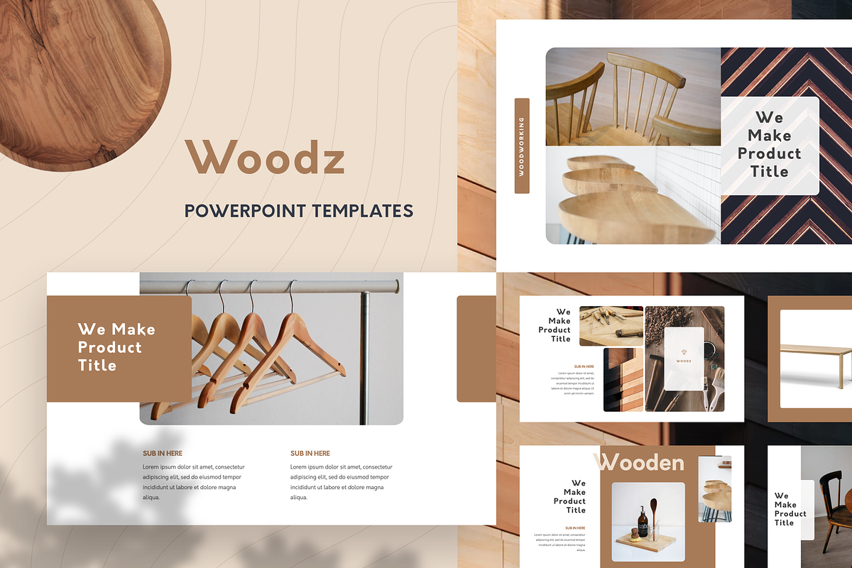 Woodz Branding PowerPoint Template in PowerPoint Templates - product preview 8