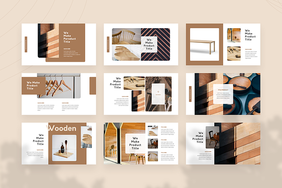 Woodz Branding PowerPoint Template in PowerPoint Templates - product preview 1