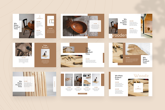 Woodz Branding PowerPoint Template in PowerPoint Templates - product preview 2