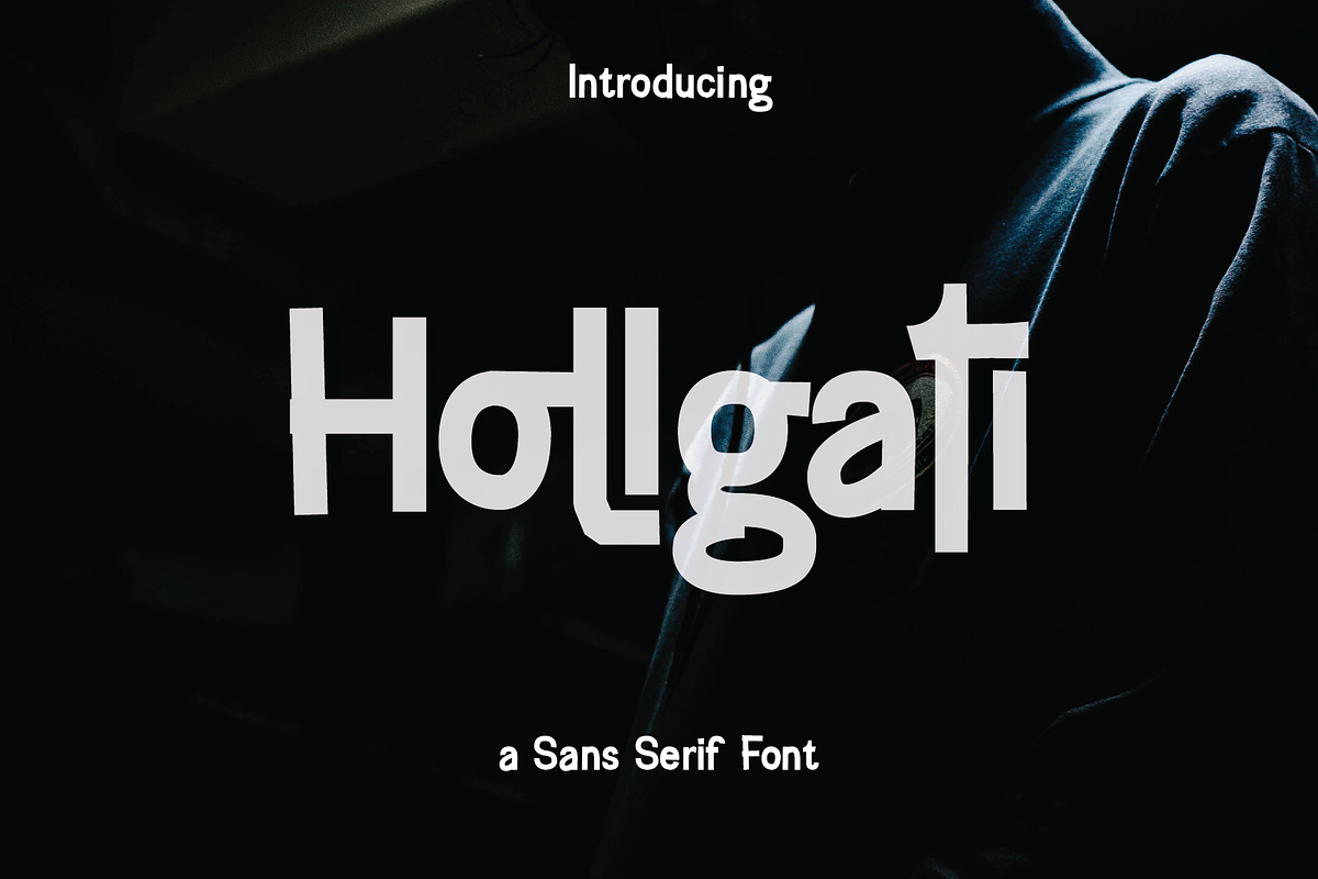 Hollgati font in Sans-Serif Fonts - product preview 8