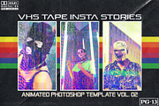 VHS TAPE 02 - Insta Stories Template