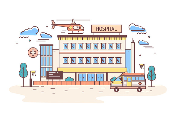 Hospital in Illustrations - product preview 1