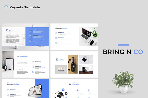 Bring N Co - Keynote Template in Keynote Templates - product preview 3