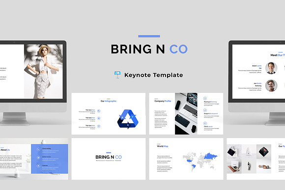 Bring N Co - Keynote Template in Keynote Templates - product preview 7