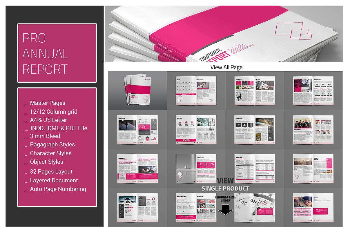 Big Bundle Annual Report-1 in Brochure Templates - product preview 8