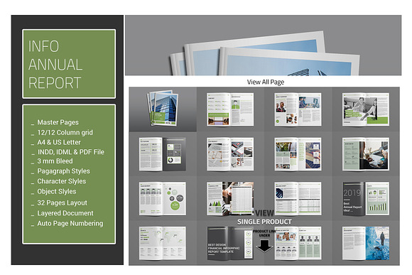 Big Bundle Annual Report-1 in Brochure Templates - product preview 3