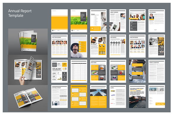 Big Bundle Annual Report-1 in Brochure Templates - product preview 6