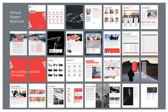 Big Bundle Annual Report-1 in Brochure Templates - product preview 7
