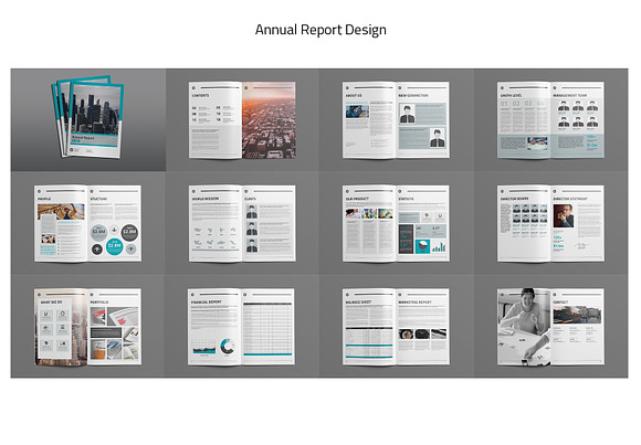 Big Bundle Annual Report-1 in Brochure Templates - product preview 8