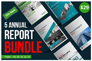 5 Annual Report Bundle