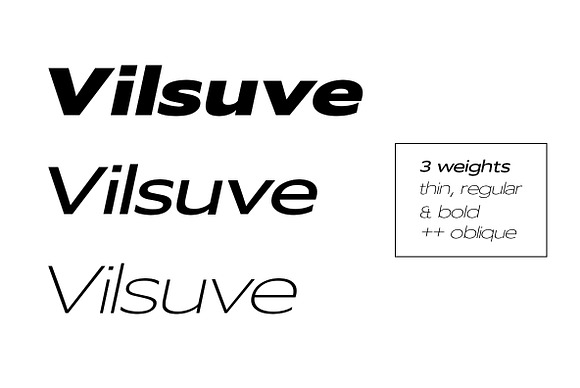 Vilsuve - wide sans in Sans-Serif Fonts - product preview 5