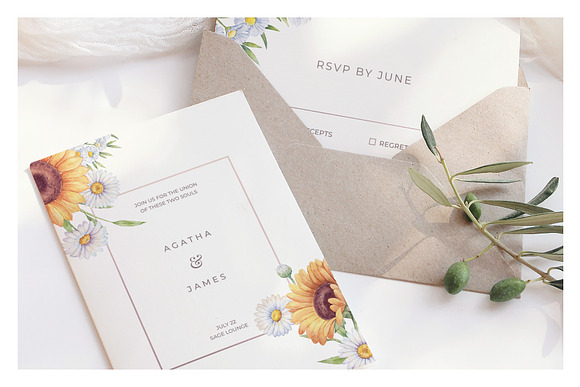 Amber • Wedding Invitation Suite in Wedding Templates - product preview 8