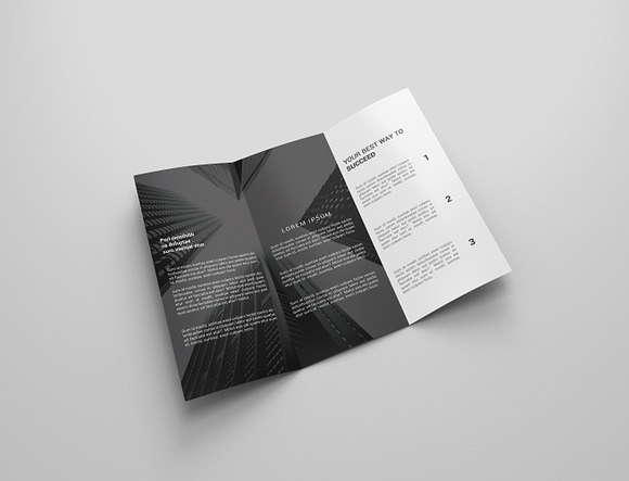 Business Tri-fold Brochure in Brochure Templates - product preview 1