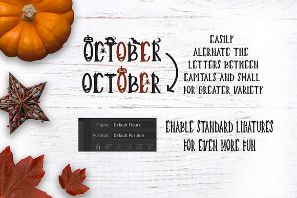 Creepy Halloween Font in Display Fonts - product preview 3