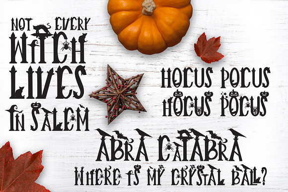 Creepy Halloween Font in Display Fonts - product preview 5
