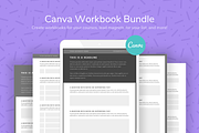 Canva Workbook Template Bundle