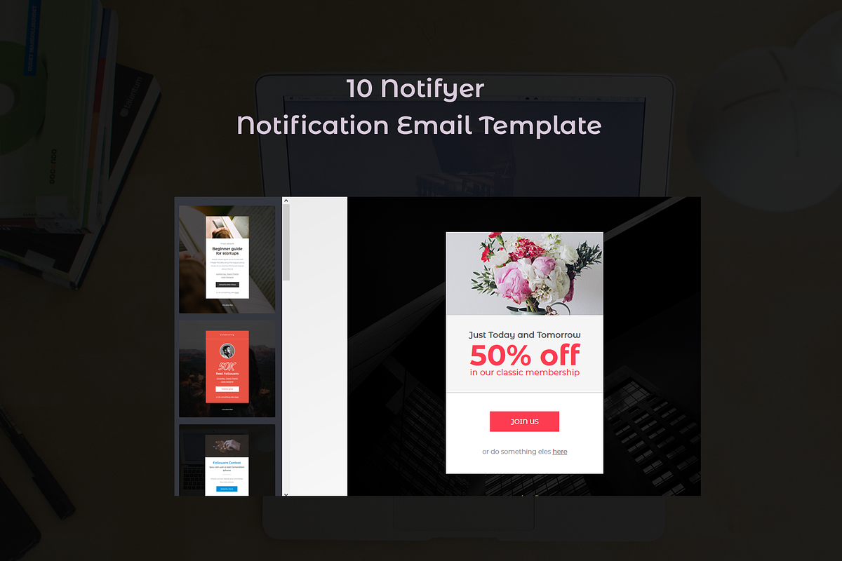 Notifyer - 10 Notification Template in Mailchimp Templates - product preview 8