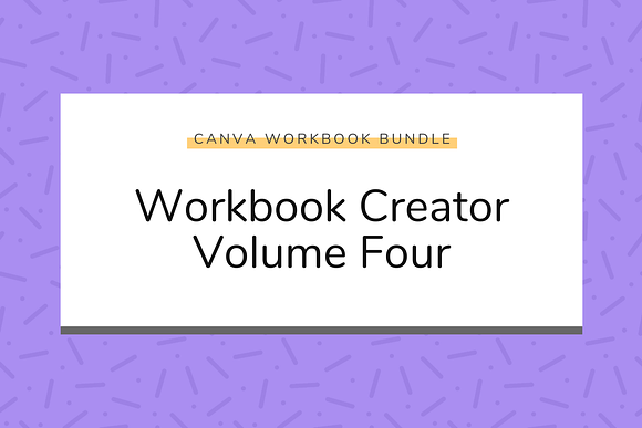 Canva Workbook Template Bundle in Magazine Templates - product preview 8