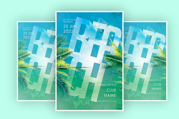 BEACH in Invitation Templates - product preview 1