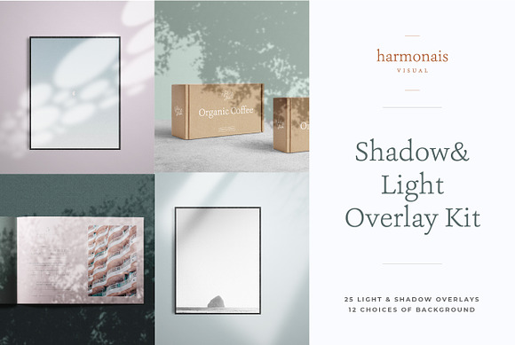 Shadow & Light Overlay Kit in Scene Creator Mockups - product preview 14