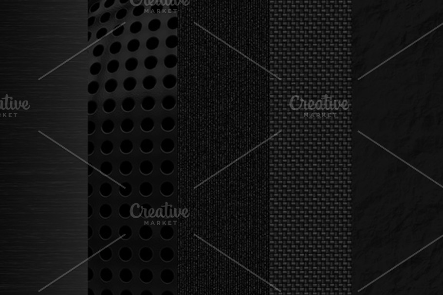 Black textures in Textures - product preview 8