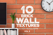 Brick Wall Textures x10 Vol 3