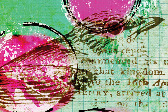 Mixed Media Backgrounds 2 in Textures - product preview 3