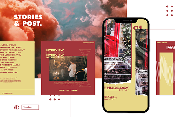 Instagram Template vol.1 in Instagram Templates - product preview 2