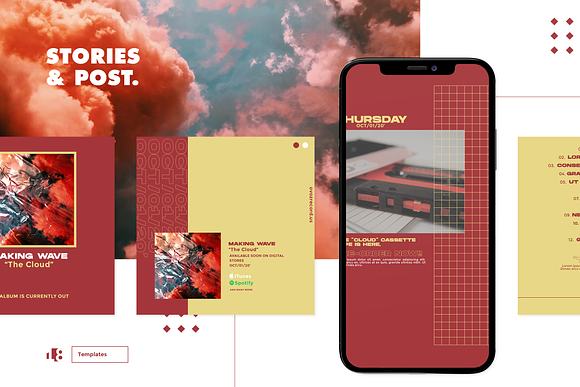 Instagram Template vol.1 in Instagram Templates - product preview 3