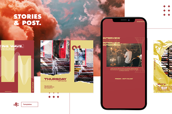 Instagram Template vol.1 in Instagram Templates - product preview 5